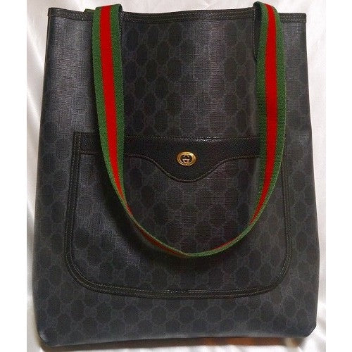 OLD Gucci 定番トートバッグ（黒）