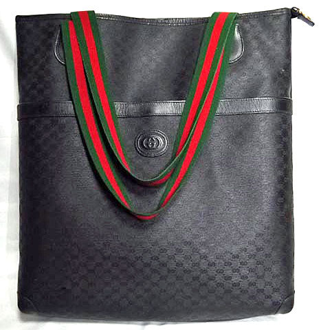 OLD Gucci トートバッグ（黒）