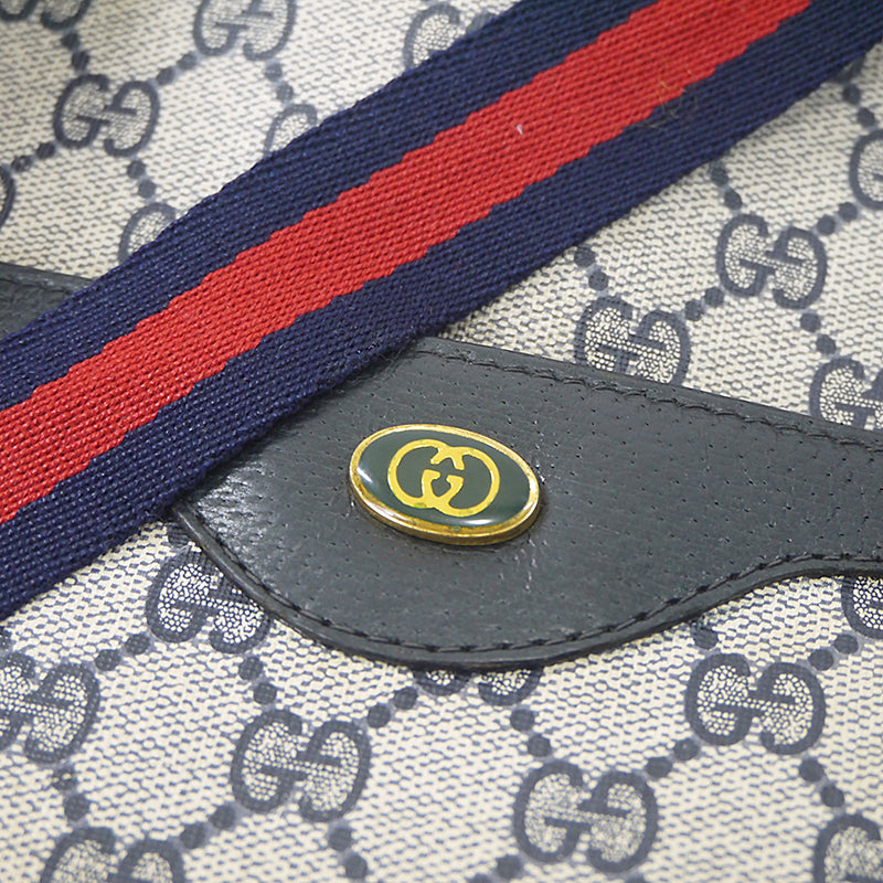 OLD Gucci　 定番トートバッグ（青）