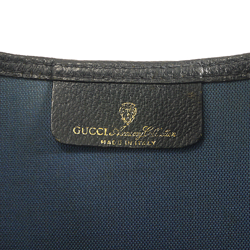 OLD Gucci　 定番トートバッグ（青）