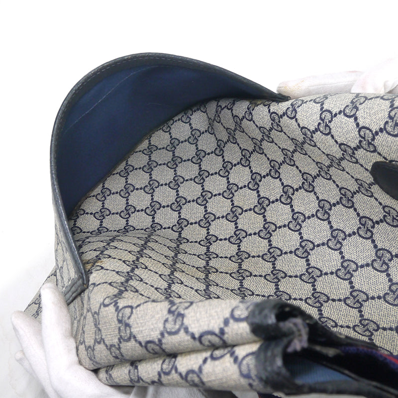 OLD Gucci　 定番トートバッグ（青）