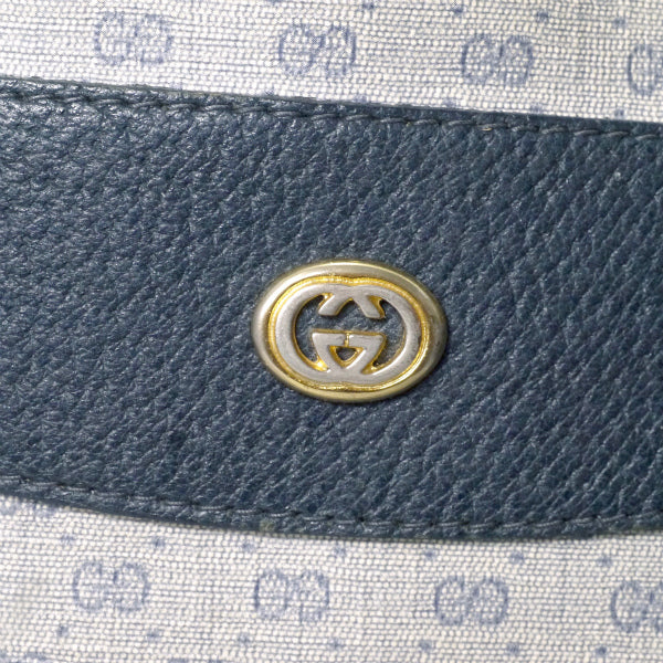 OLD Gucci 80sマイクロGGアクセコトートバッグ（青） – Vintage Shop