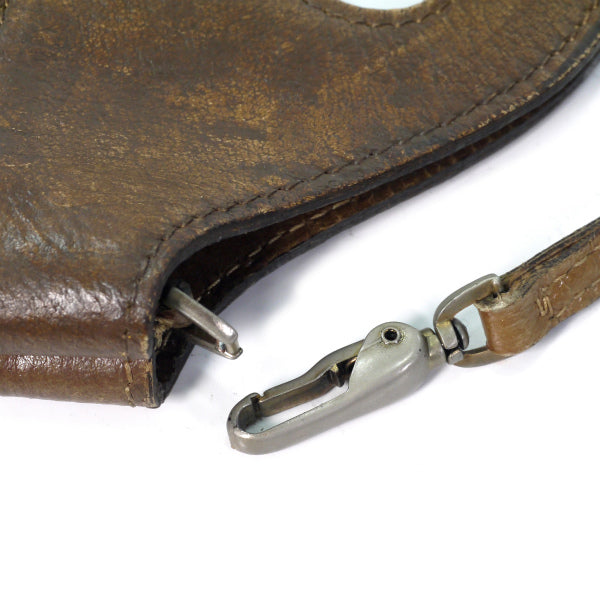 OLD Gucci ＜訳あり＞ショルダー付ミニハンドバッグ（茶）