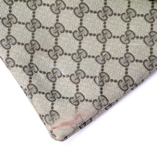 OLD Gucci ＜訳あり＞ショルダー付ミニハンドバッグ（茶）