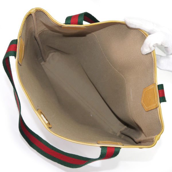 OLD Gucci マイクロGGトートバッグ（ベージュ系）