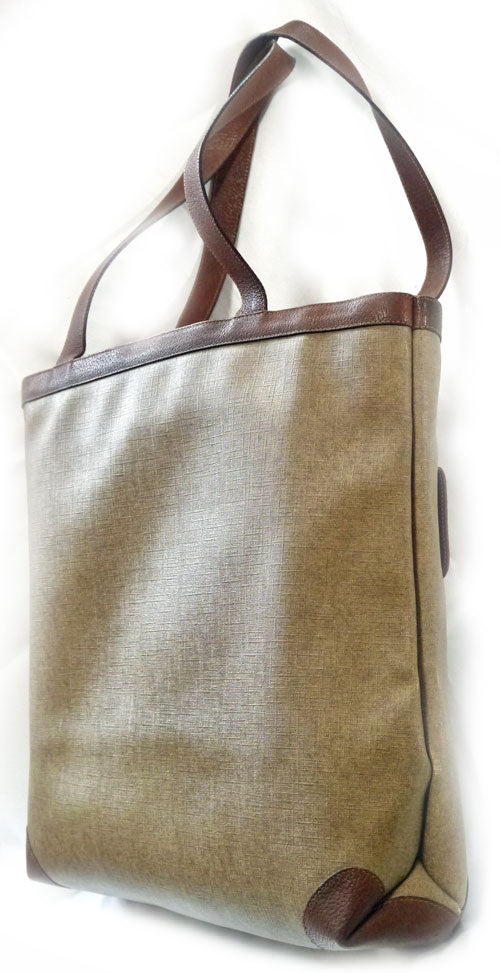 OLD Gucci  ポケット付きトートバッグ（ベージュ）