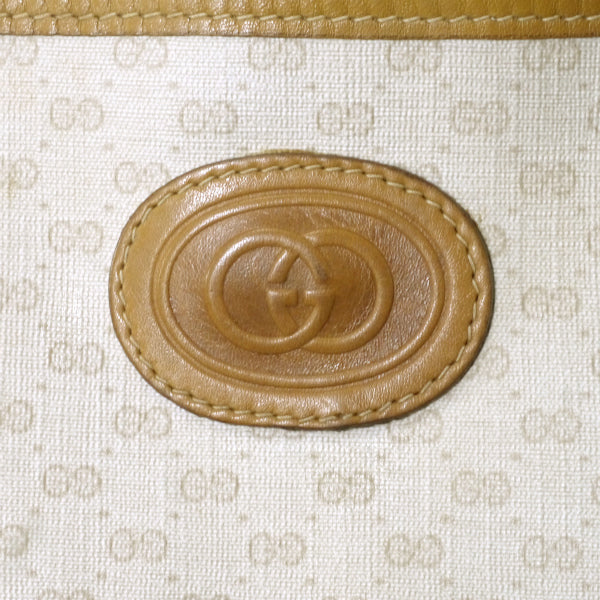 OLD Gucci マイクロGGシェリーミニトートバッグ（白）