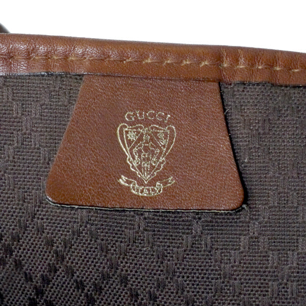 OLD Gucci　マイクロGGミニトートバッグ（茶/スエード）