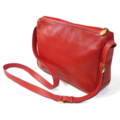 OLD GUCCI 　赤　総皮　斜めがけショルダー