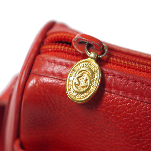 OLD GUCCI 　赤　総皮　斜めがけショルダー