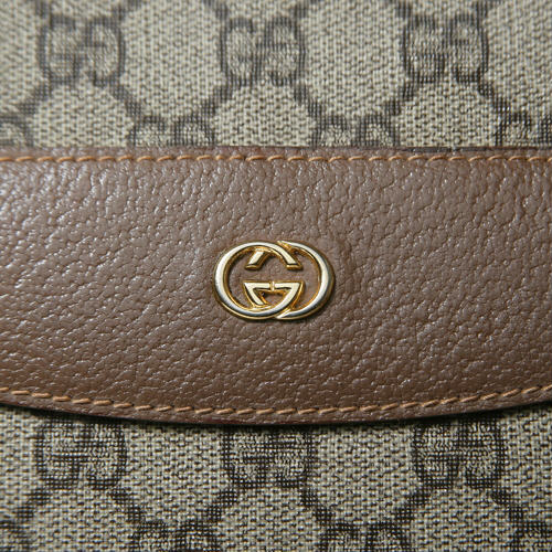 OLD Gucci シンプルGGトートバッグ（茶）