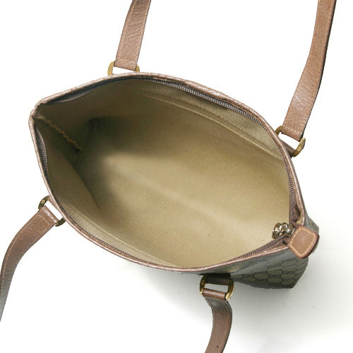 OLD Gucci シンプルGGトートバッグ（茶）