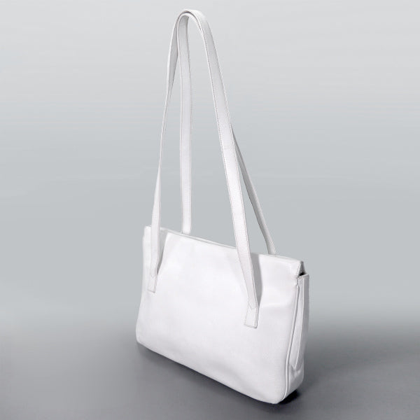 OLD Gucci 総革A4トートバッグ（白）