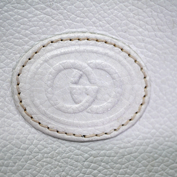 OLD Gucci 総革A4トートバッグ（白）