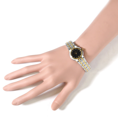 OLD Gucci ダイヤ付ジャバラ腕時計（箱付き）