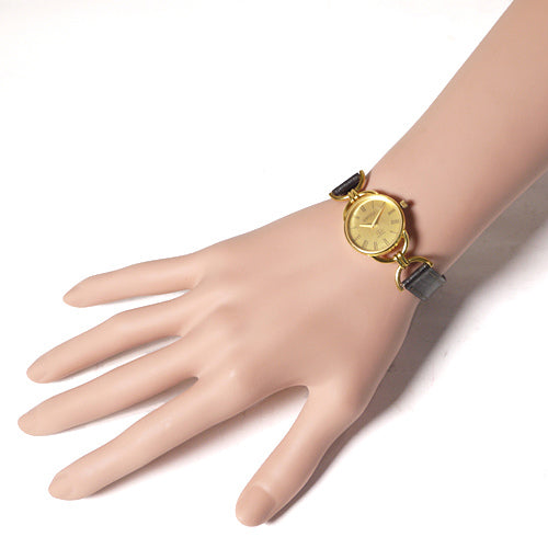 OLD Gucci サイドビッド腕時計