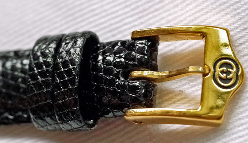 OLD Gucci サイドビッド腕時計