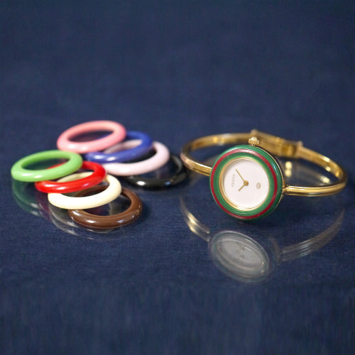 OLD Gucci　ベゼルチェンジ交換ウオッチ(箱無し）