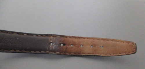 OLD Gucci リザード腕時計（青）