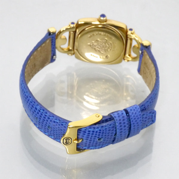 OLD Gucci ホースビット腕時計（リザード・青）