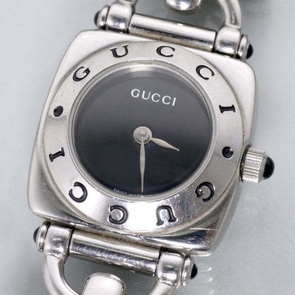 OLD Gucci ホースビット腕時計（シルバー・白） – Vintage Shop Rococo