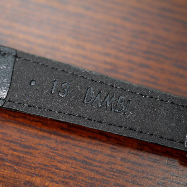 OLD Gucci ギリシャ数字腕時計（黒）