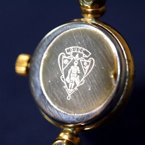 OLD Gucci インタロッキングGバングルウォッチ