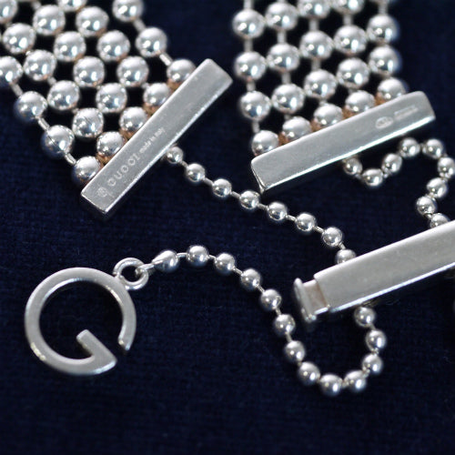 Gucci GGモチーフブレスレット（シルバー）