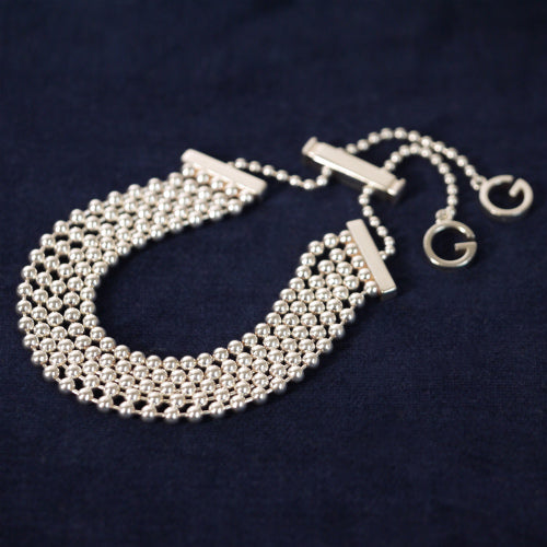 Gucci GGモチーフブレスレット（シルバー）