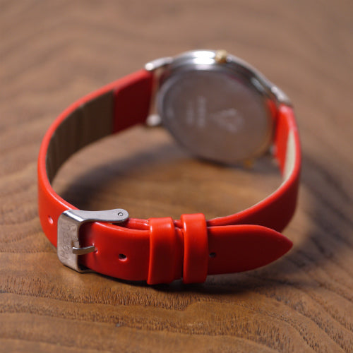 OLD Gucci 80sMONDIALE腕時計（18金 /赤）