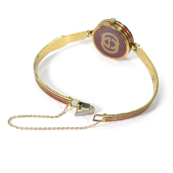 OLD Gucci ＜訳あり＞シェリー バングルウォッチ（ゴールド）