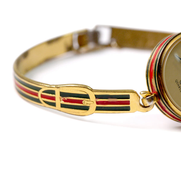 OLD Gucci ＜訳あり＞シェリー バングルウォッチ（ゴールド）