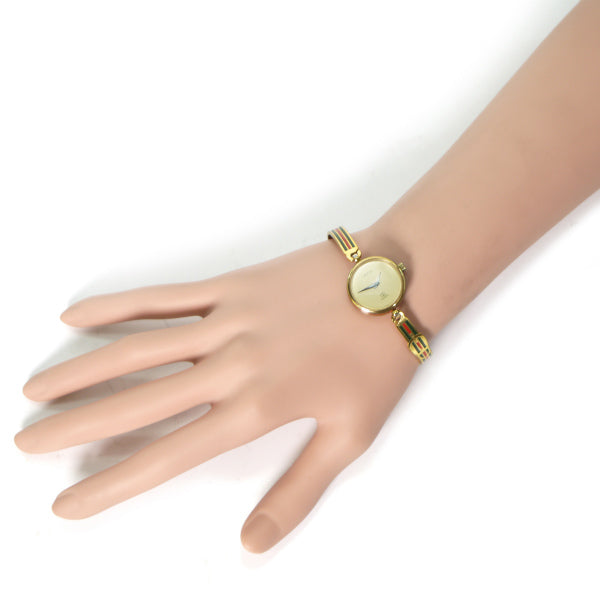 OLD Gucci ＜訳あり＞シェリー バングルウォッチ（ゴールド）