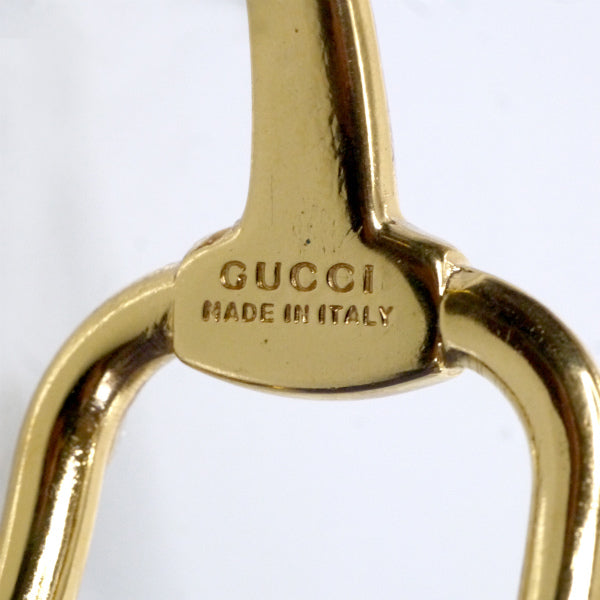 OLD Gucci ホースビット金具 リザードブレスレット（パープル）