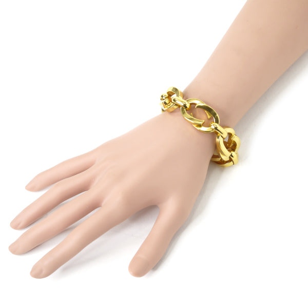 Gucci 94年製ビッグチェーン ブレスレット（ゴールド）