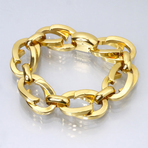 Gucci 94年製ビッグチェーン ブレスレット（ゴールド）