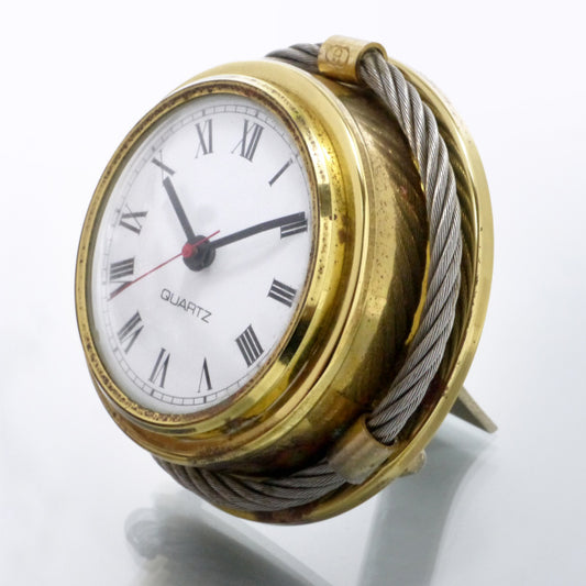 OLD Gucci 　激レア!!ロープデザイン置時計（ゴールド）