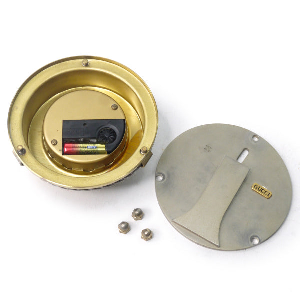 OLD Gucci 　激レア!!ロープデザイン置時計（ゴールド）