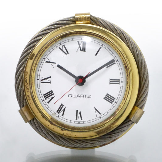 OLD Gucci 　激レア!!ロープデザイン置時計（ゴールド）