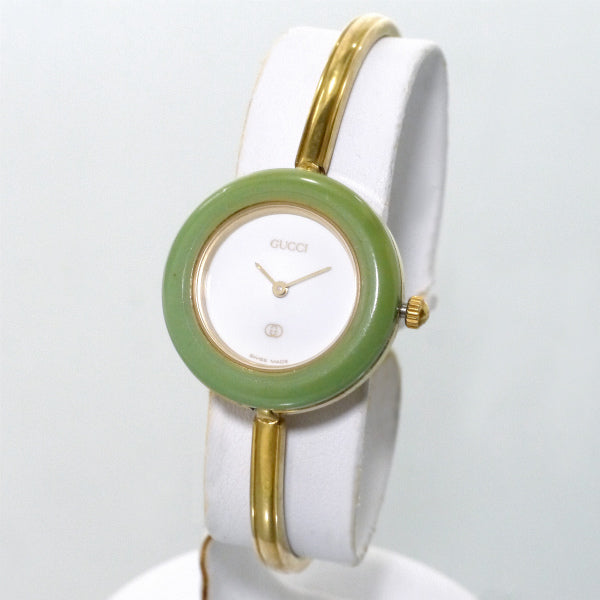 OLD Gucci　チェンジベゼル  ブレスウォッチ（単色）