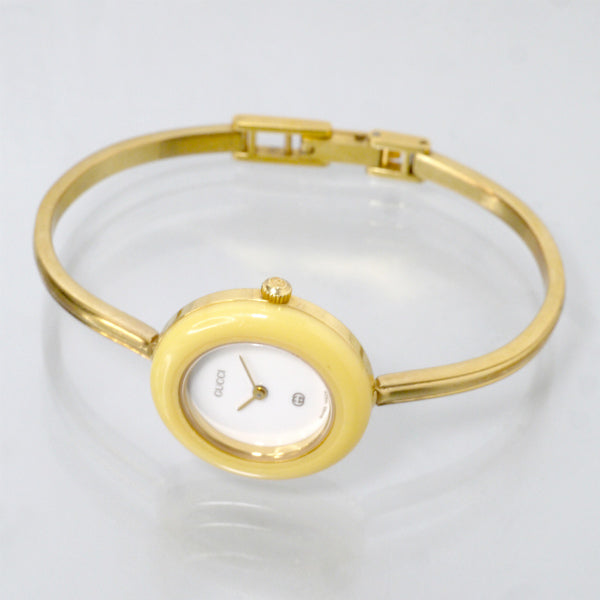 OLD Gucci　チェンジベゼル  ブレスウォッチ（単色）