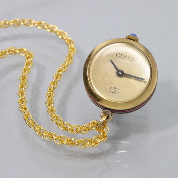 OLD Gucci 　＜訳あり＞ペンダントウォッチ（手巻き）