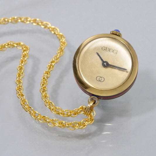 OLD Gucci 　＜訳あり＞ペンダントウォッチ（手巻き）