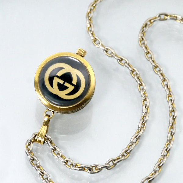 OLD Gucci 　サイドラインペンダントウォッチ（手巻き）