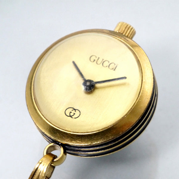 OLD Gucci 　サイドラインペンダントウォッチ（手巻き）