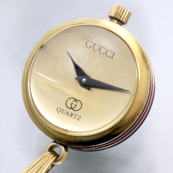 OLD Gucci<訳あり＞ペンダントウォッチ（クォーツ）