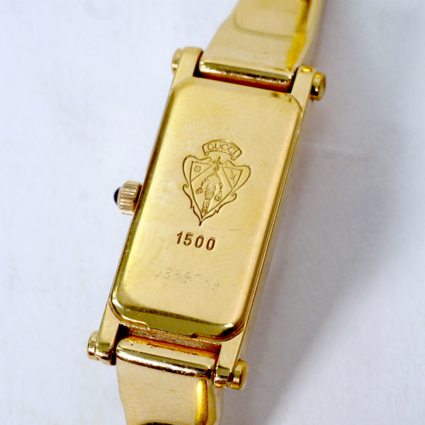 OLD Gucci ホースビットバングルウオッチ（ゴールド）