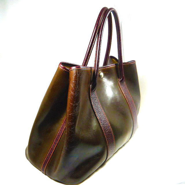 HERMESガーデンパーティPM アマゾニア トートバッグ