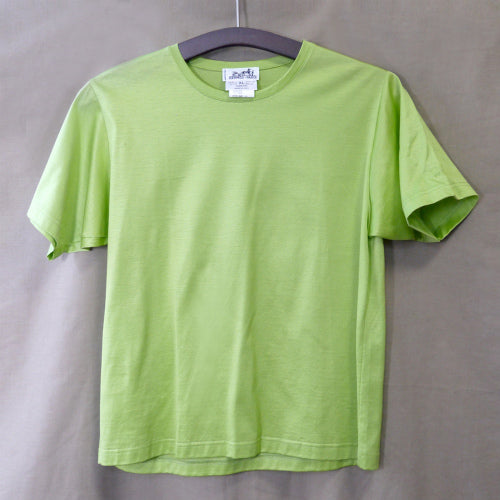 HERMES 半袖 カットソー（黄緑色）