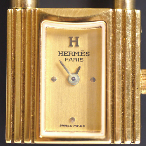 HERMES　ケリーウオッチ（クロコ　緑）